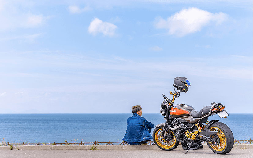 休日は愛車に乗って郊外へ